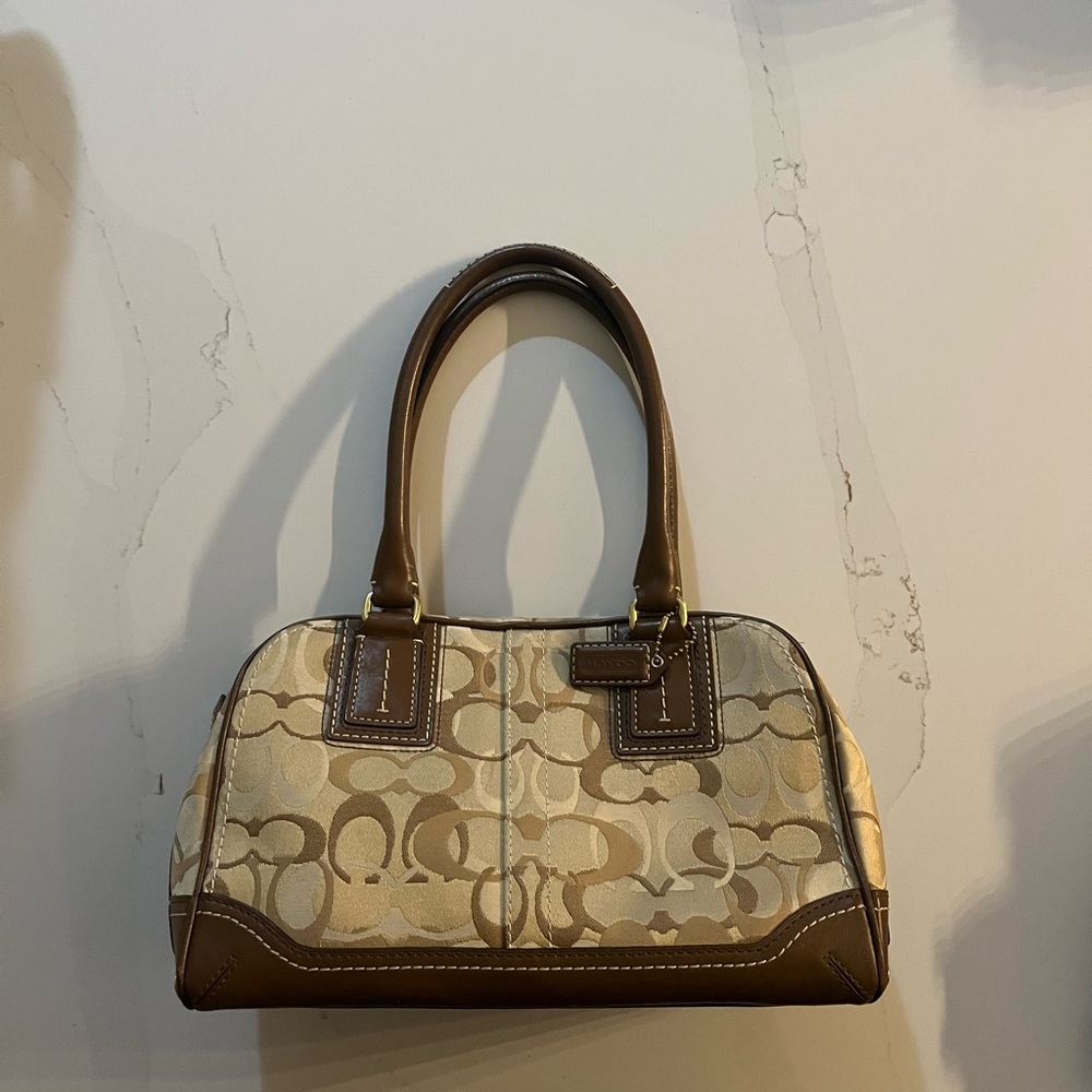 Vintage Coach Hampton Satchel Bag perfect condition